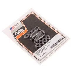 Colony #9886-12 Floorboard Hinge Bolt Kit Parkerized Harley 1914-1940