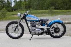 British Standard T120C Style Exhaust Pipes For Triumph Bonneville 650 Unit Or Pre-Unit - Chrome