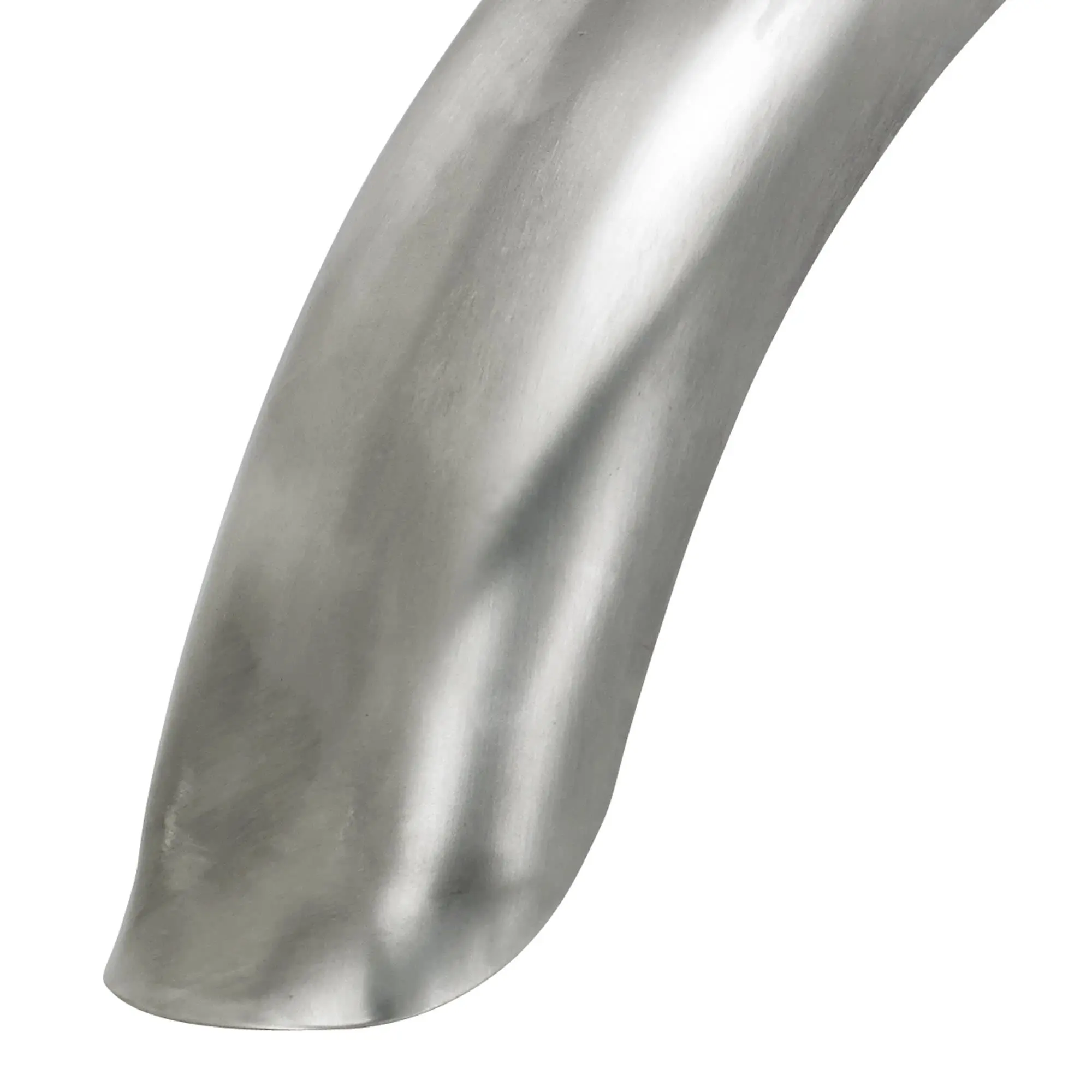 Lowbrow Customs Manta Ray Smooth Steel Fender 4-3/4 Inch Width - Image 3