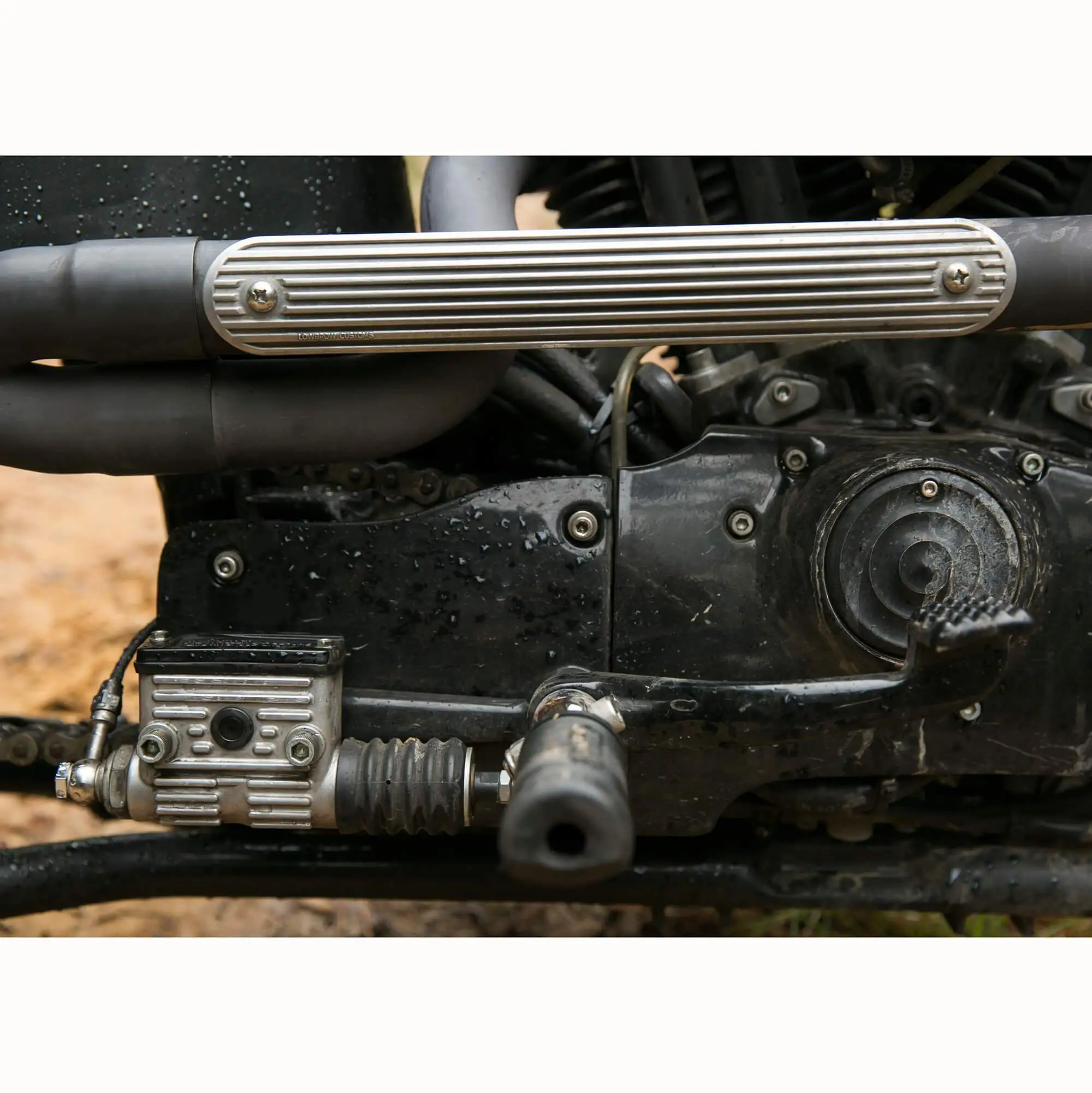 Lowbrow Customs Finned Heat Shield, 12 Inch - Image 9