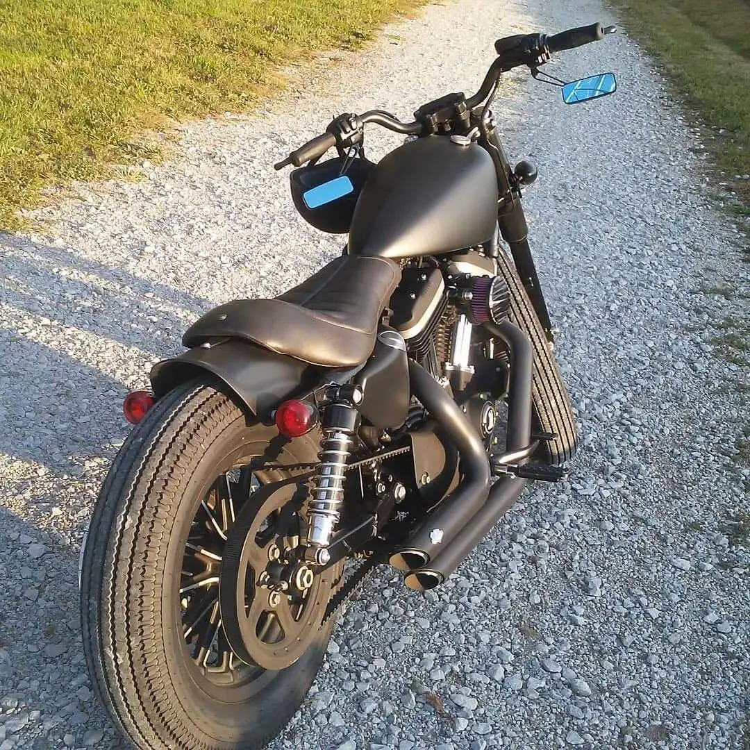 Lowbrow Customs Tsunami Fender - Raw Aluminum - 1994 - 2003 Sportsters - Image 16